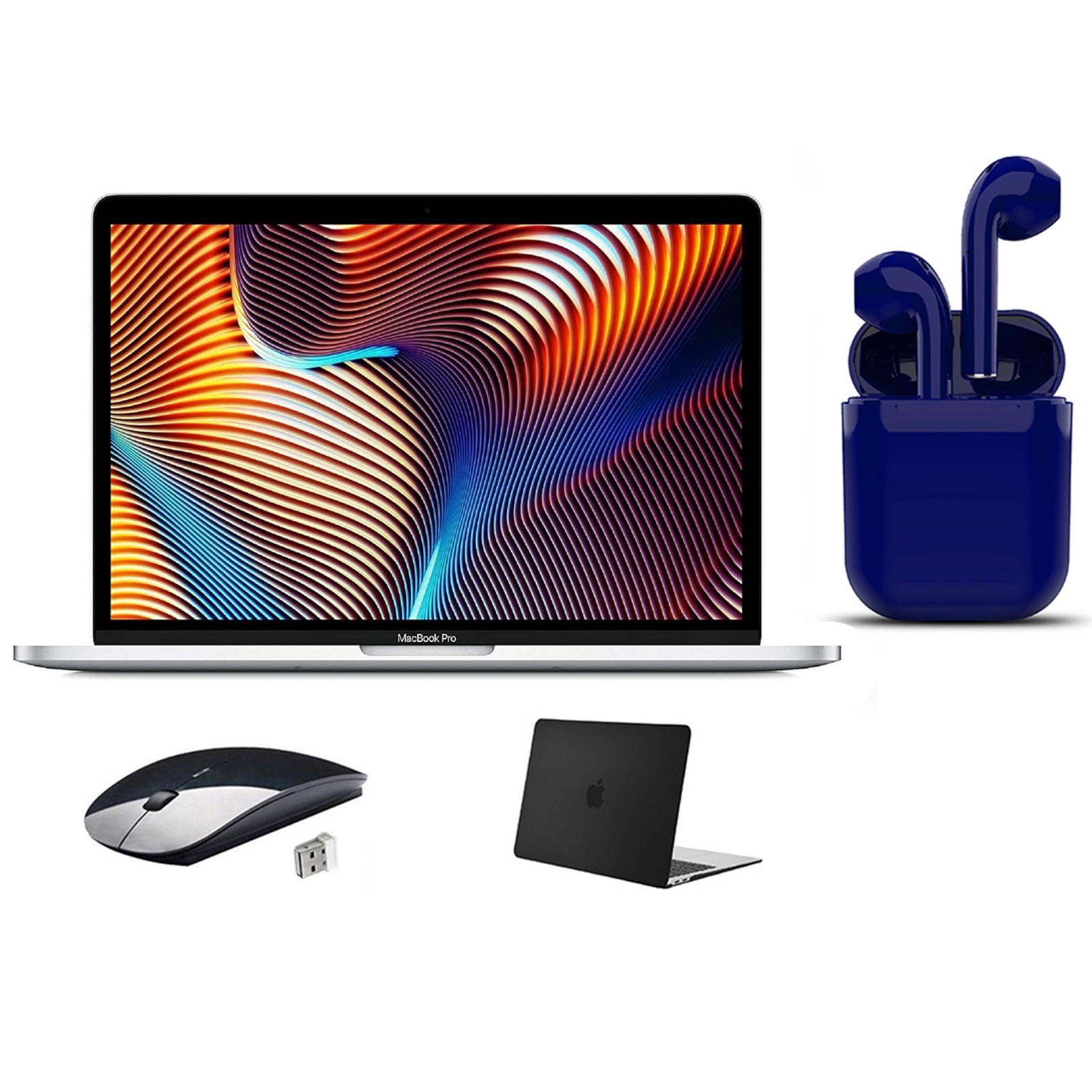 Bundle - Apple MacBook Pro i5 2.3GHz 13.3-inch 8GB RAM 256GB Silver