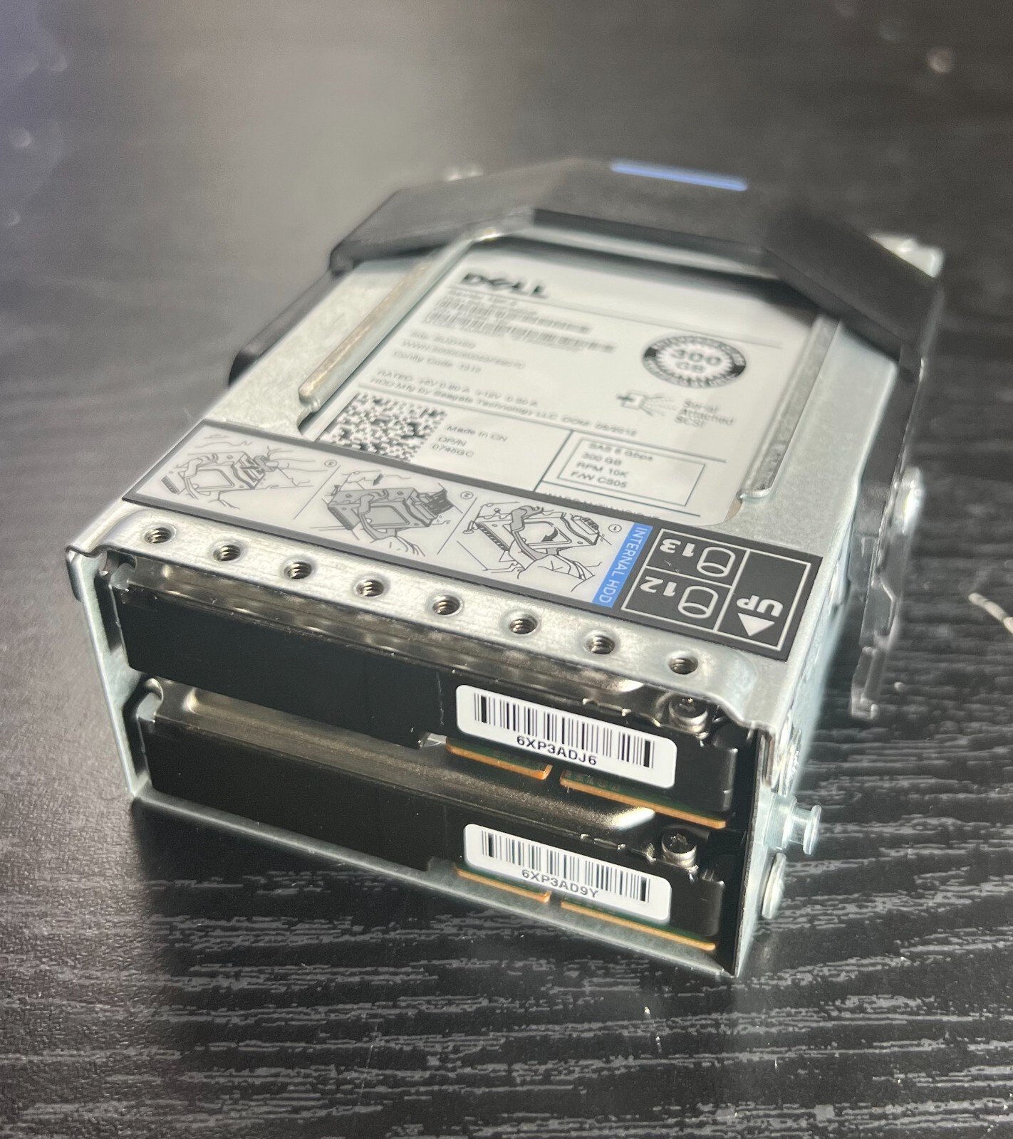 (2 pcs HDD) DELL 300GB 10K 2.5IN SAS HDD 0745GC MP-00006045-000 | 00006047-000