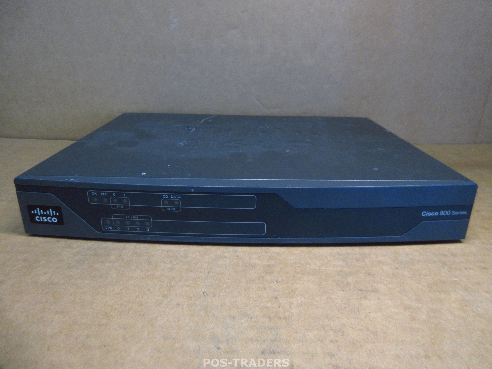 Cisco C887VAM-K9 V01 Integrated Services Network Router - EXCL RACK EARS / PSU
