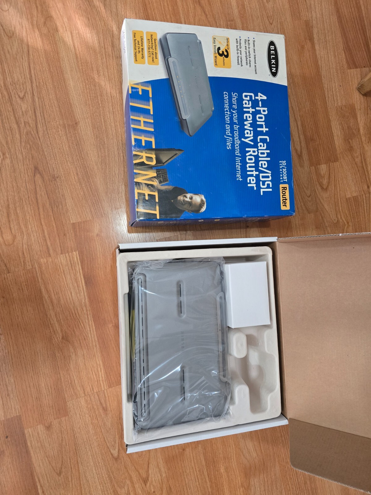 Belkin 4- Port Cable /DSL Gateway Router