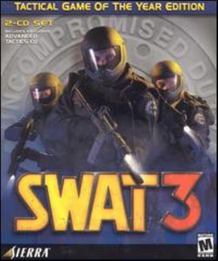 SWAT 3 Tactical Game of the Year GOTY Edition PC CD anti-terrorist squad shooter