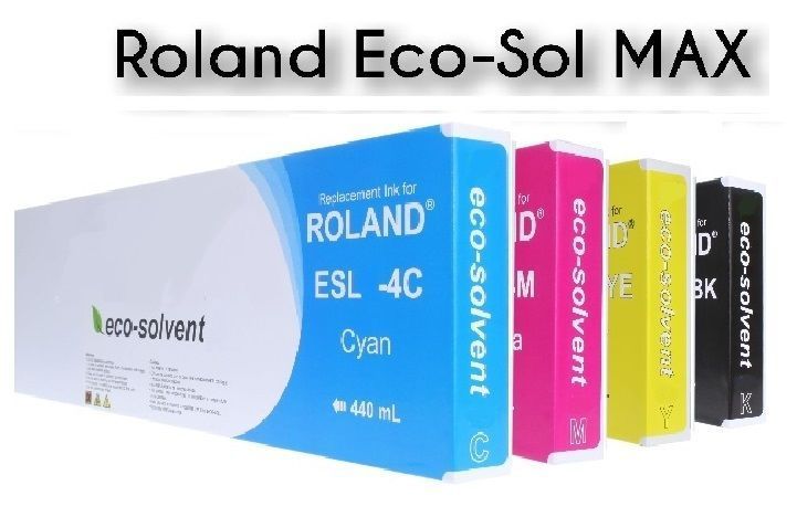 4 Ink for ROLAND VersaCAMM SP-300V SP-540V RS-640 / Eco Solvent INK ESL3 440ml