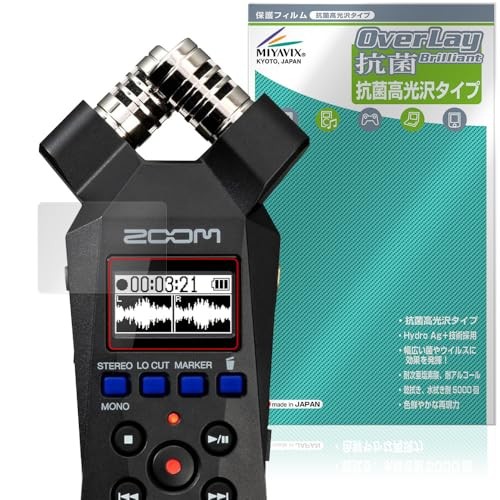 Miyabix Protective Film for ZOOM H1 Essential Handy Recorder - Antibacterial