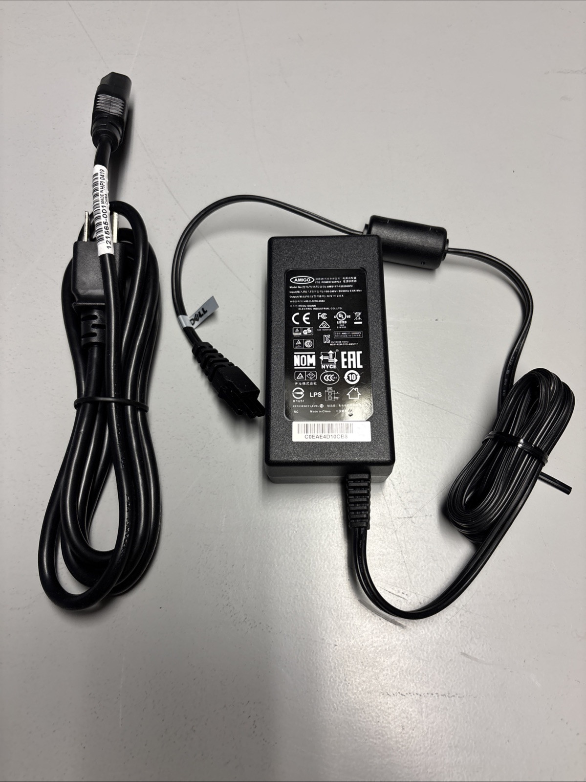 Genuine Dell Amigo AMS 117- 1202000F2 12V 2.0A Power Adapter for Dell Sonicwall