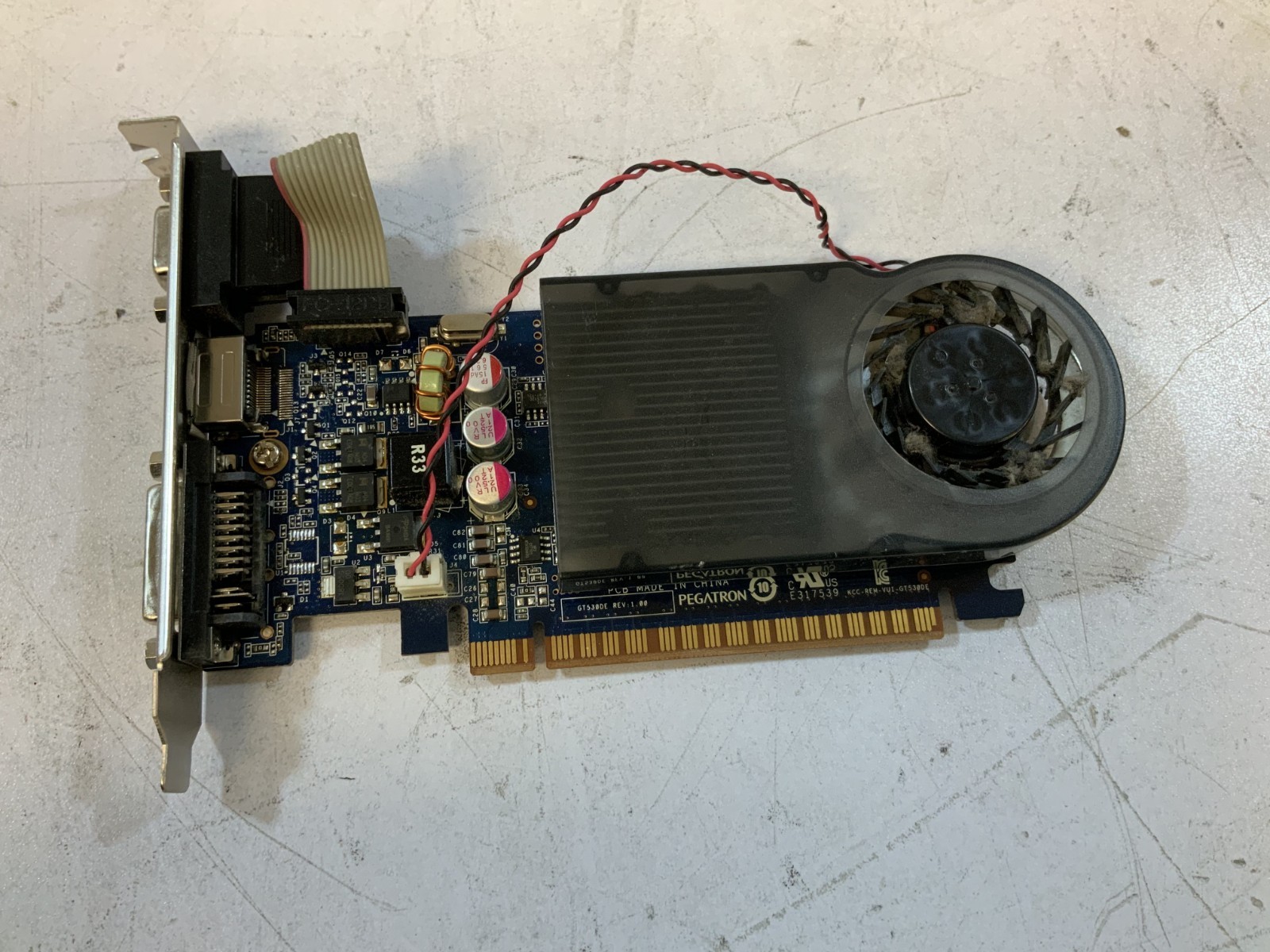 Dell Pegatron Nvidia GeForce GT 530 1GB DDR3 PCIe Graphics Card (GT530DE) "P4C"