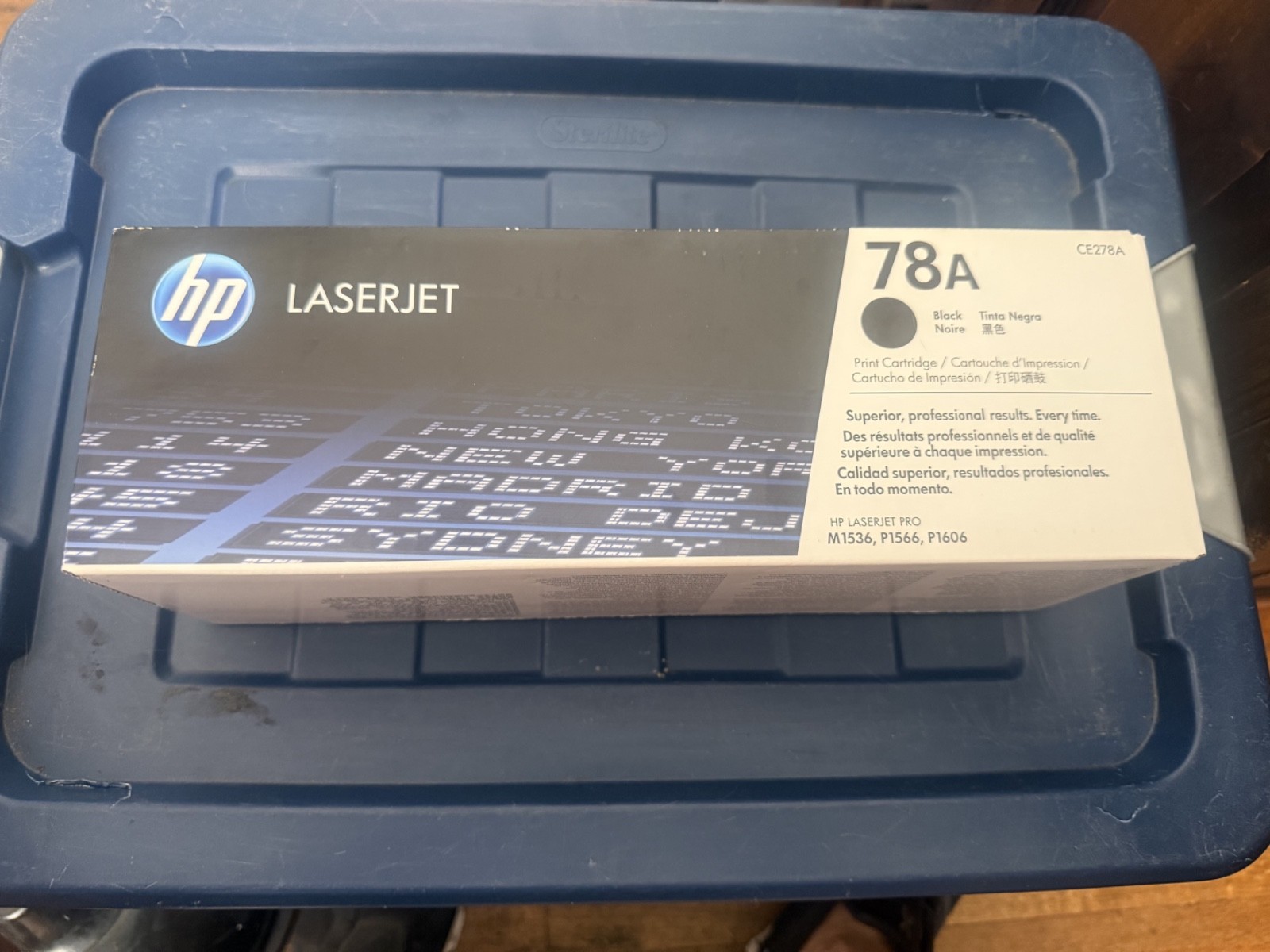 HP 78A Black Original LaserJet Toner Cartridge | CE278A BRAND NEW SINGLE PACK z3