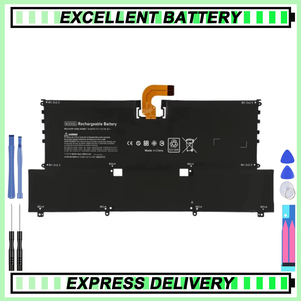 38wh SO04XL Battery for HP Spectre 13-v000 844199-855 HSTNN-IB7J 13-V015TU
