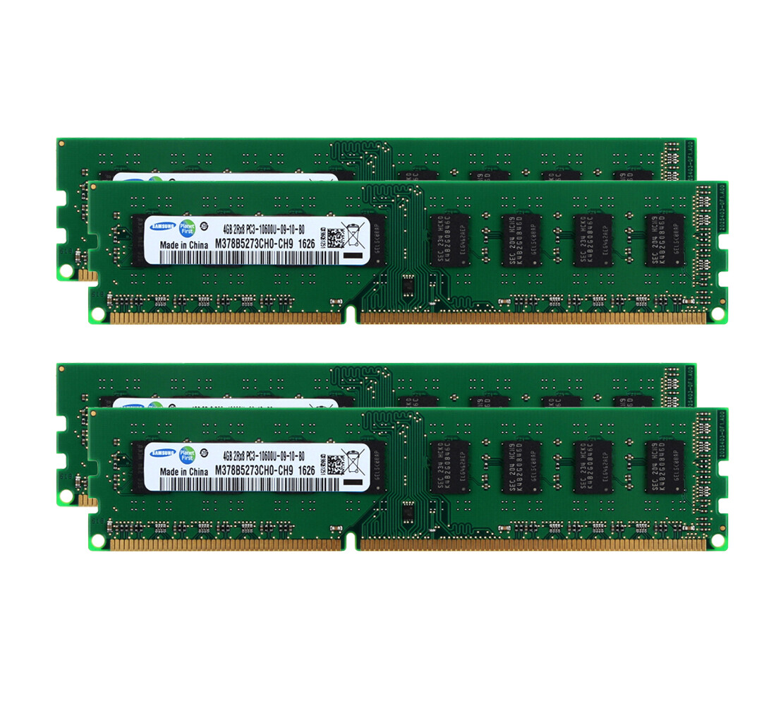10PCS 4GB Samsung 4GB 2Rx8 PC3-10600 DDR3 1333Mhz CL9 Desktop Memory RAM DIMM #6