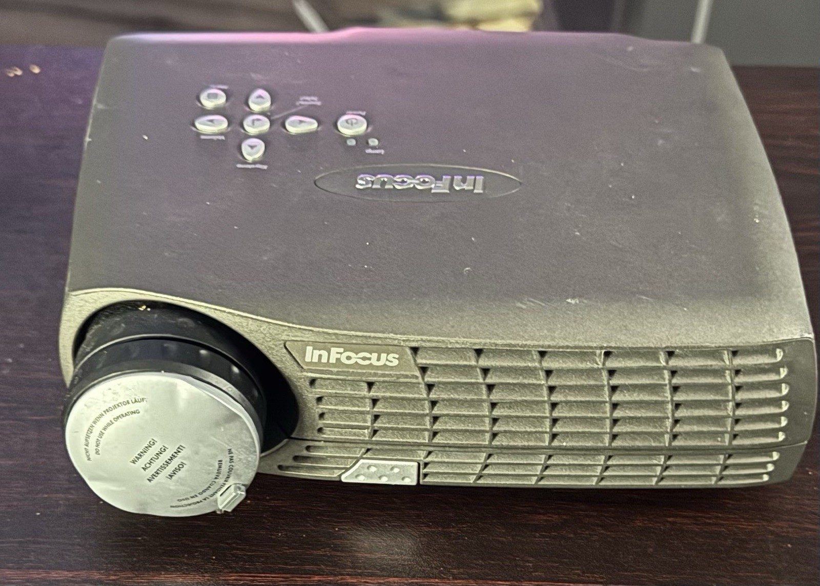 InFocus DLP Desktop Projector Black w/ DVI & S-Video Connectivity