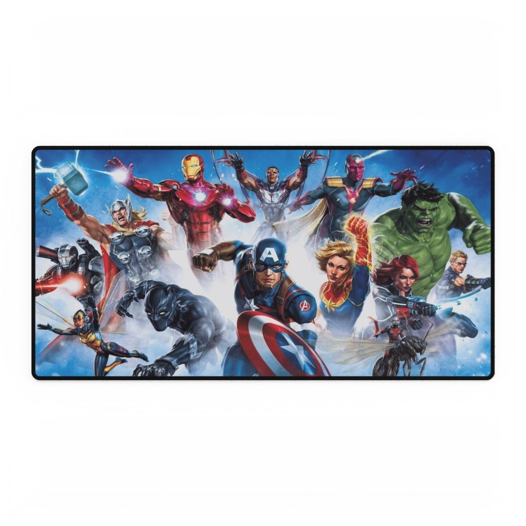 Marvel Avengers Ultimate Heroes Lineup Mouse Pad Desk Mats