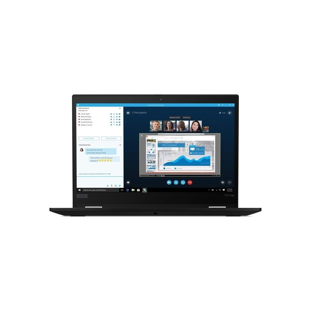 Lenovo ThinkPad x13 13.3" 16GB 256GB, Thunder Black