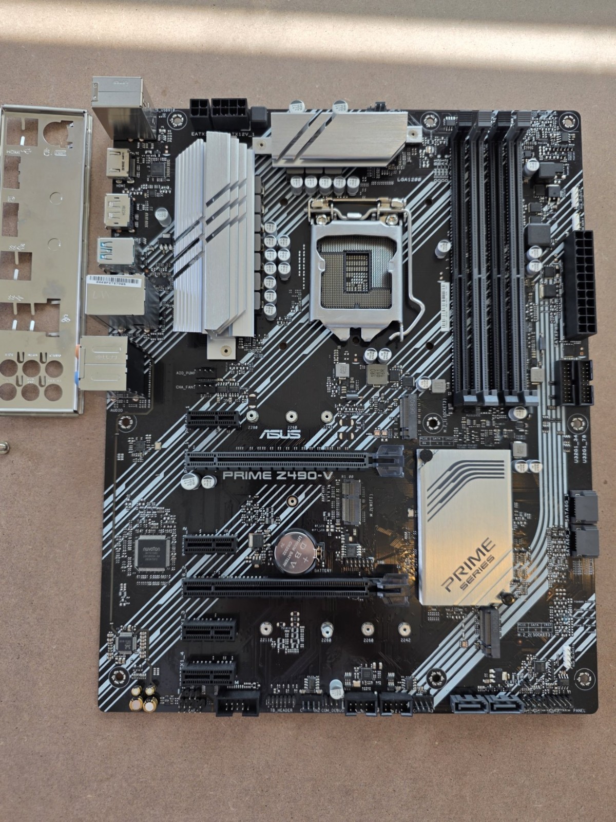 ASUS Prime Z490-V Intel Z490 LGA1200 ATX Motherboard
