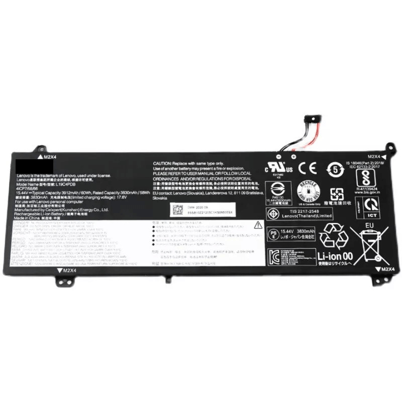 New 15.44V L19C4PDB L19M4PDB Battery for ThinkBook 14s Yoga ITL 5B10Z21201