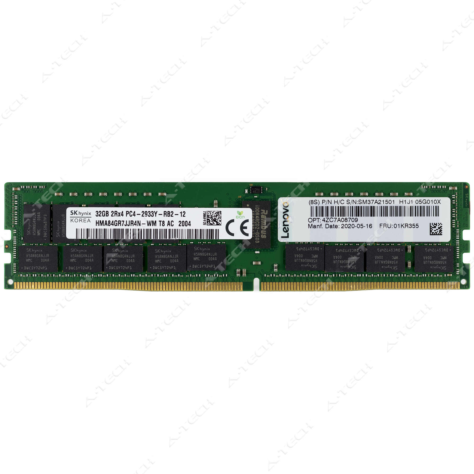 IBM-Lenovo 32GB DDR4-2933 RDIMM 01KR355 4ZC7A08709 4ZC7A69983 Server Memory RAM