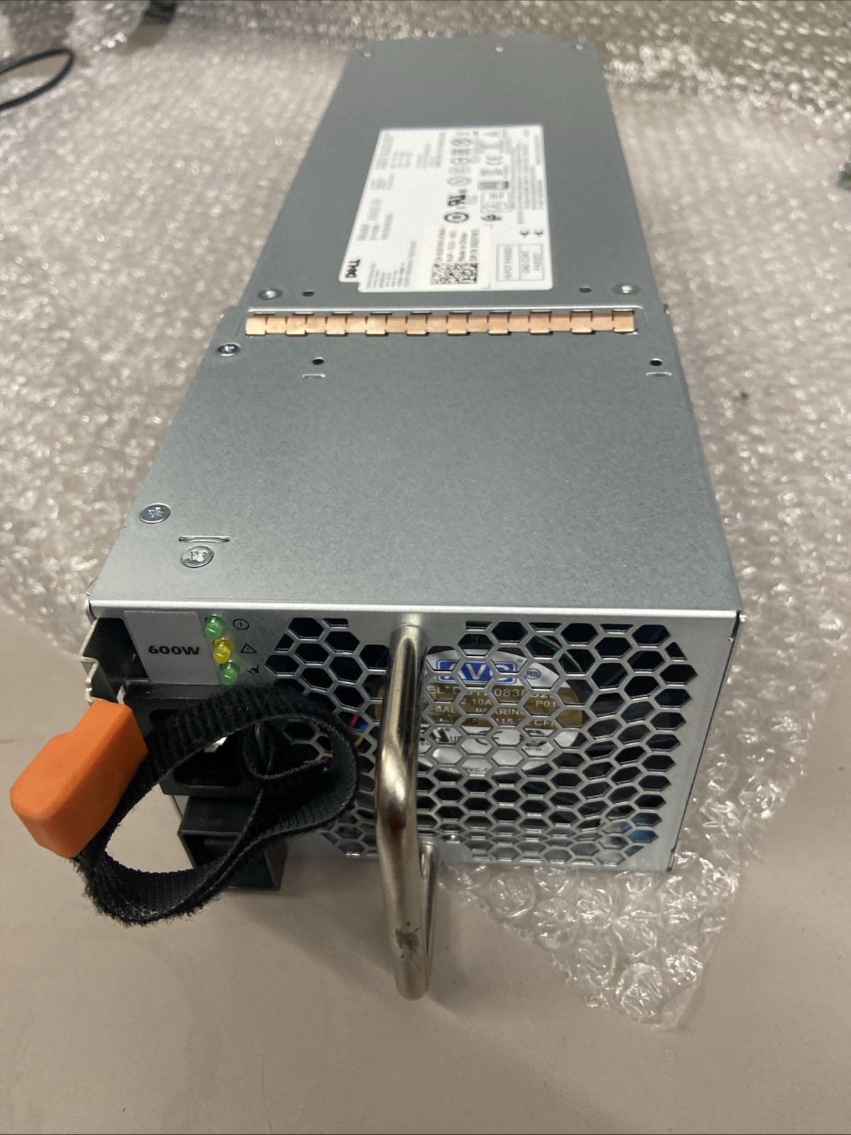 GD7W3 0GD7W3 PowerVault 0NFCG1 MD12/32 MD34XX MD36XX MD38XX 600W AC Power Supply
