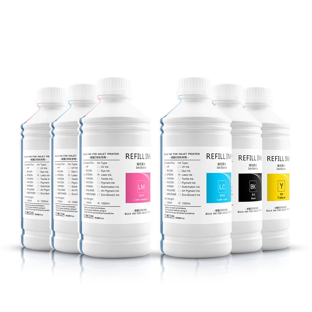  High Quality 1000ML Latex Ink Refill Inks for HP Latex 789 831 792 786 printer