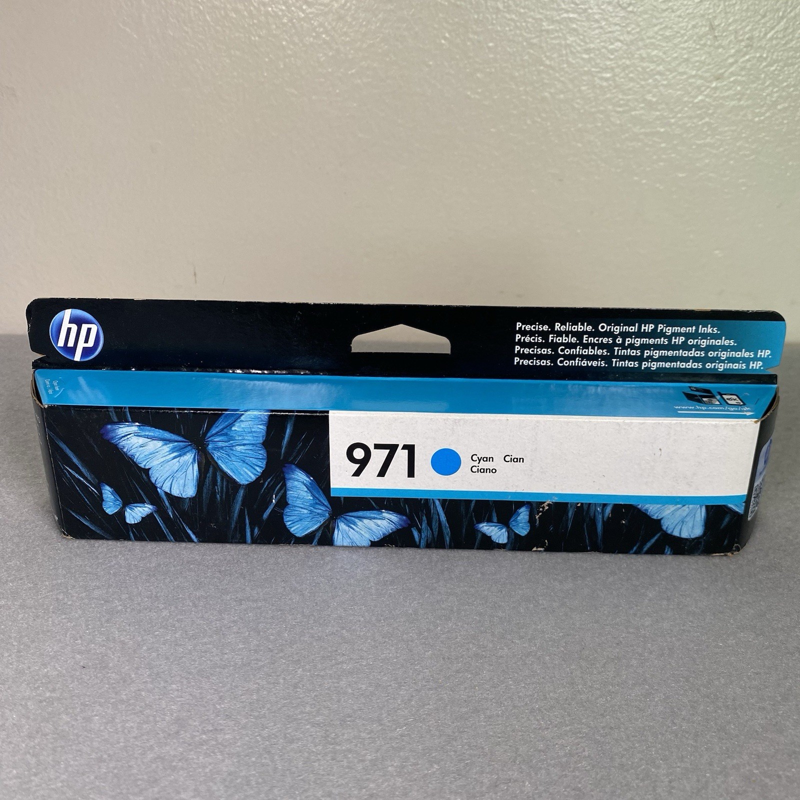 Genuine HP 971XL Cyan High Yield Ink Cartridge CN626AM SEALED Exp Oct 2019