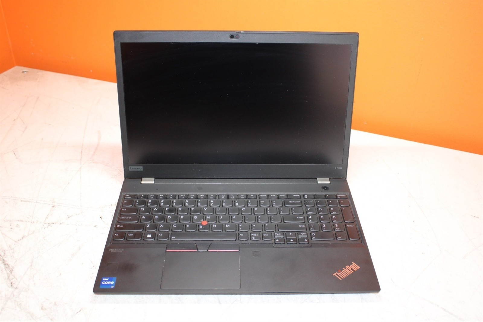 Scratched LCD Lenovo ThinkPad P15s Gen 2 Intel i7-1165G7 2.8GHz 32GB 256GB T500