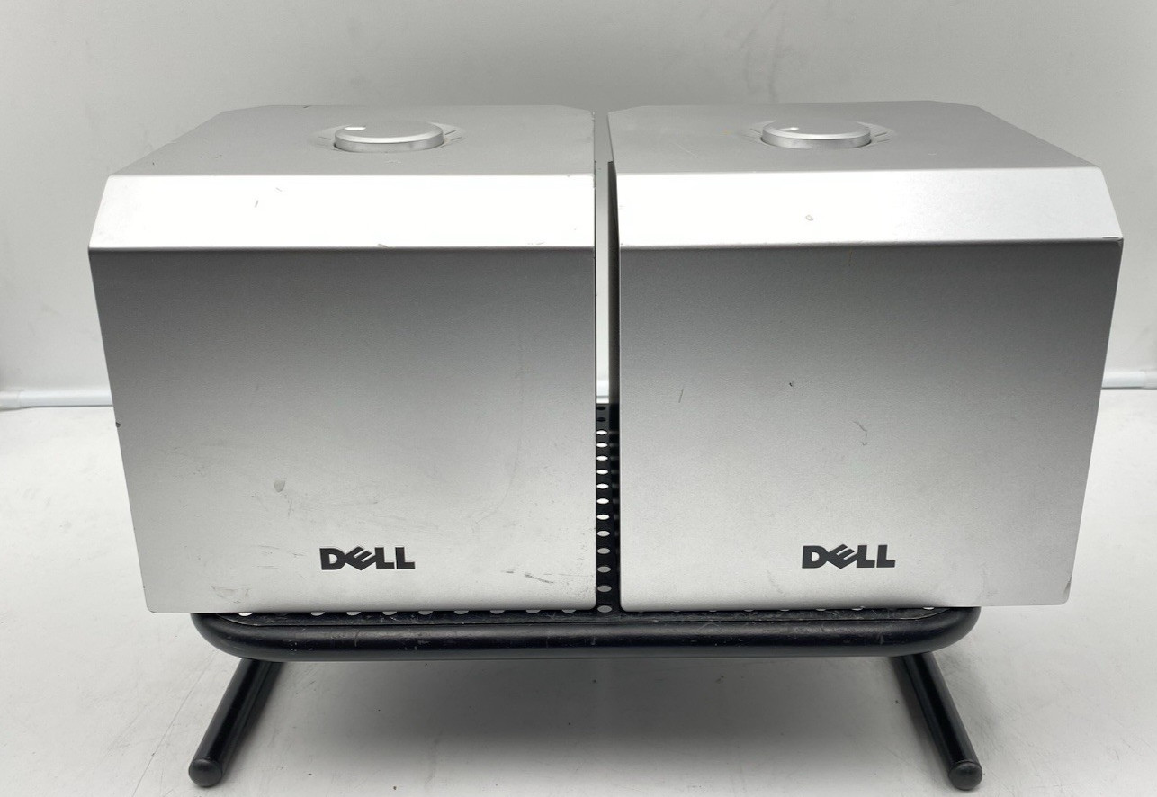 LOT OF 2 DELL ZYLUX MULTI MEDIA COMPUTER SUBWOOFER A525