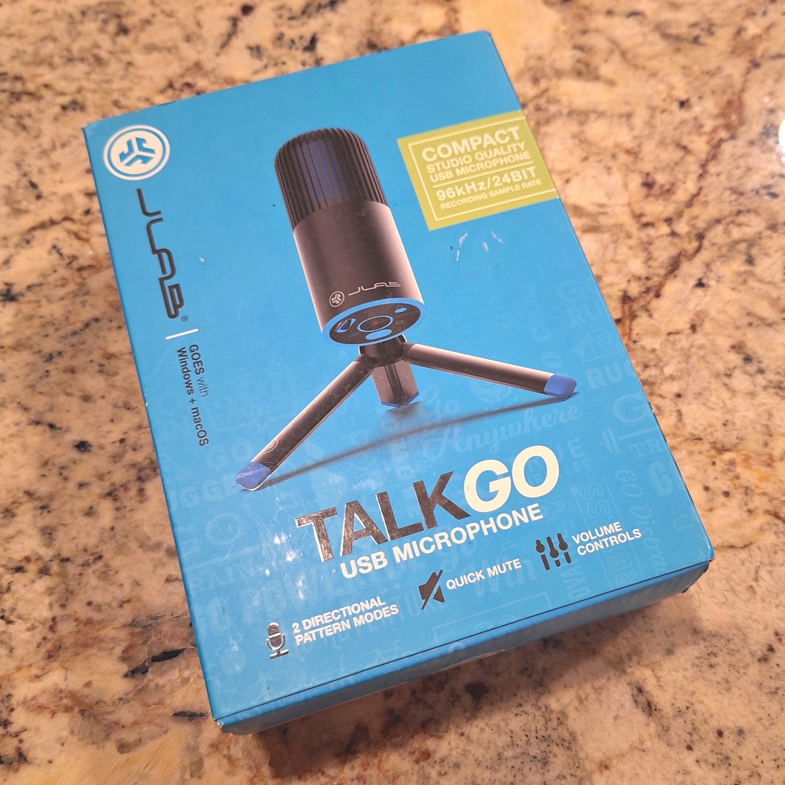 JLabs Talk GO Portable USBC Desktop Microphone Brand New Sealed Talkgo