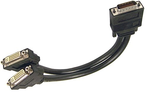 Matrox Lfh-60pin To Dual Dvi Black Cable F16123-00 Splitter Cable For G450 Mms