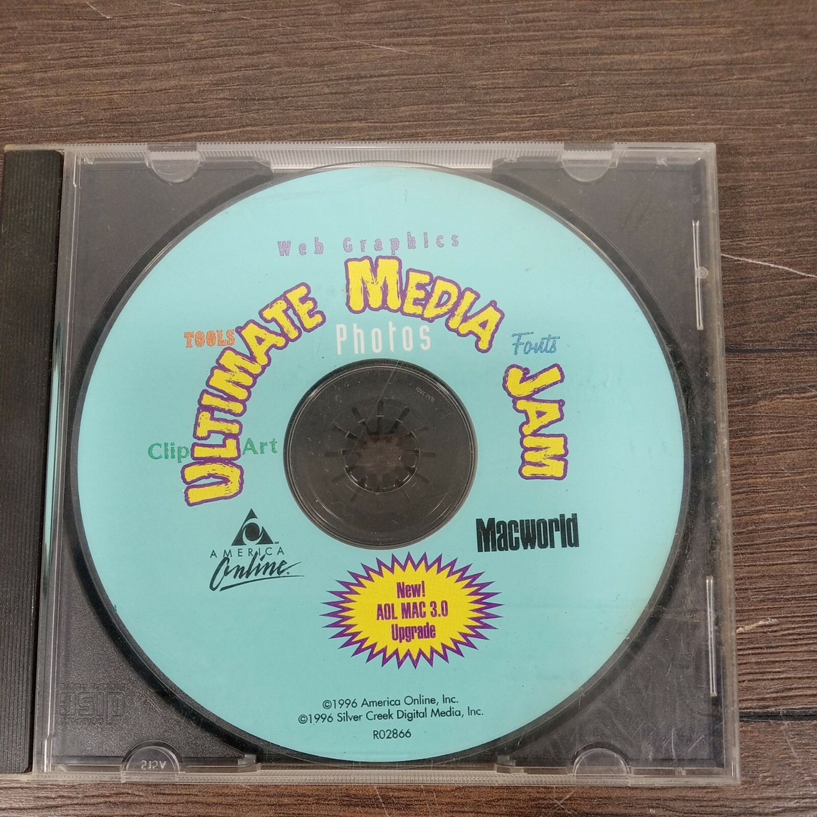 AOL America Online Ultimate Media Jam 3.0 for Mac Disc Only