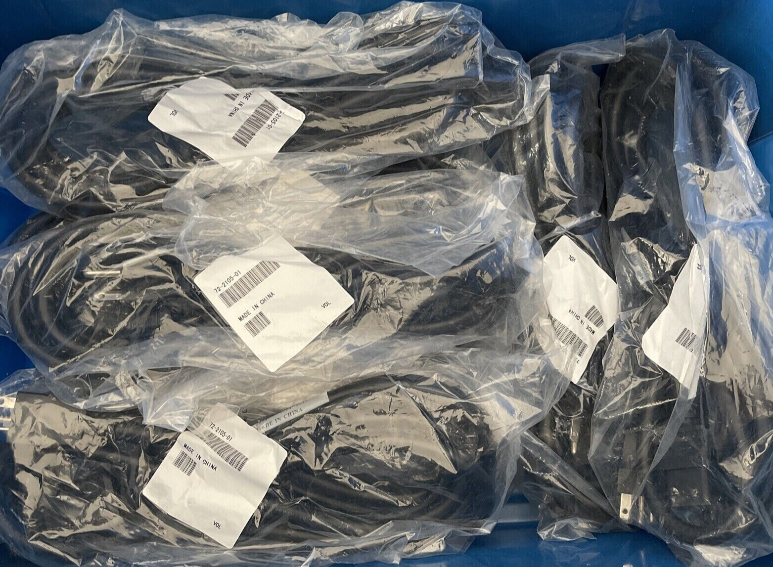 6 New Cisco  Volex 72-2105-01 12FT Heavy Duty E159216 16A 250V C19 Power Cord