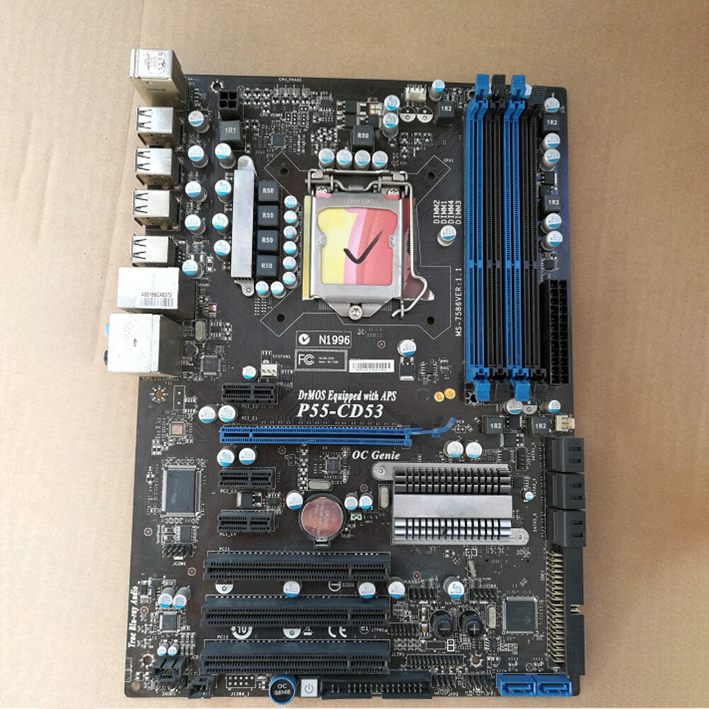 MSI P55-CD53 LGA 1156 DDR3 16GB ATX Motherboard for Intel