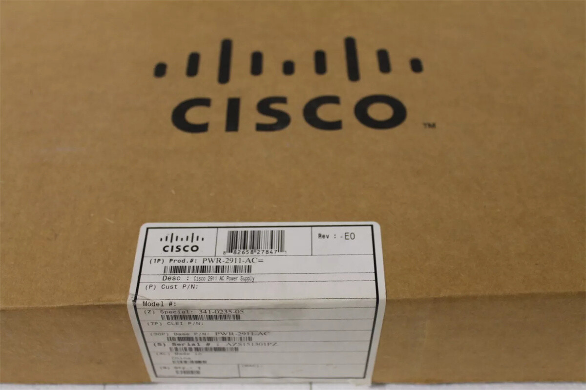 Brand New Cisco PWR-2911-AC Power Supply for CISCO 2911 AA24910