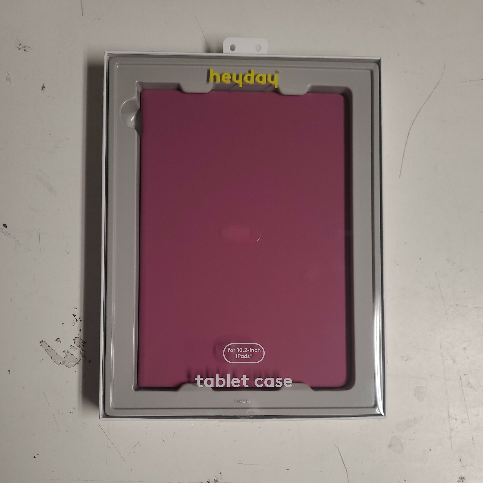 heyday Apple iPad 10.2-inch Faux Suede Case - Pink NEW
