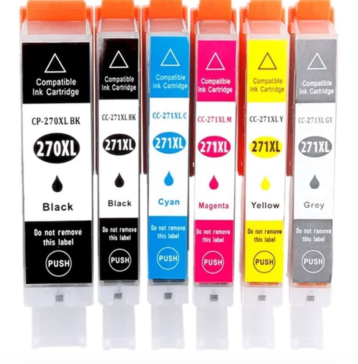 5 PK PGI-270XL CLI-271XL Ink Cartridges  for Canon PIXMA TS5020 TS6020 TS8020