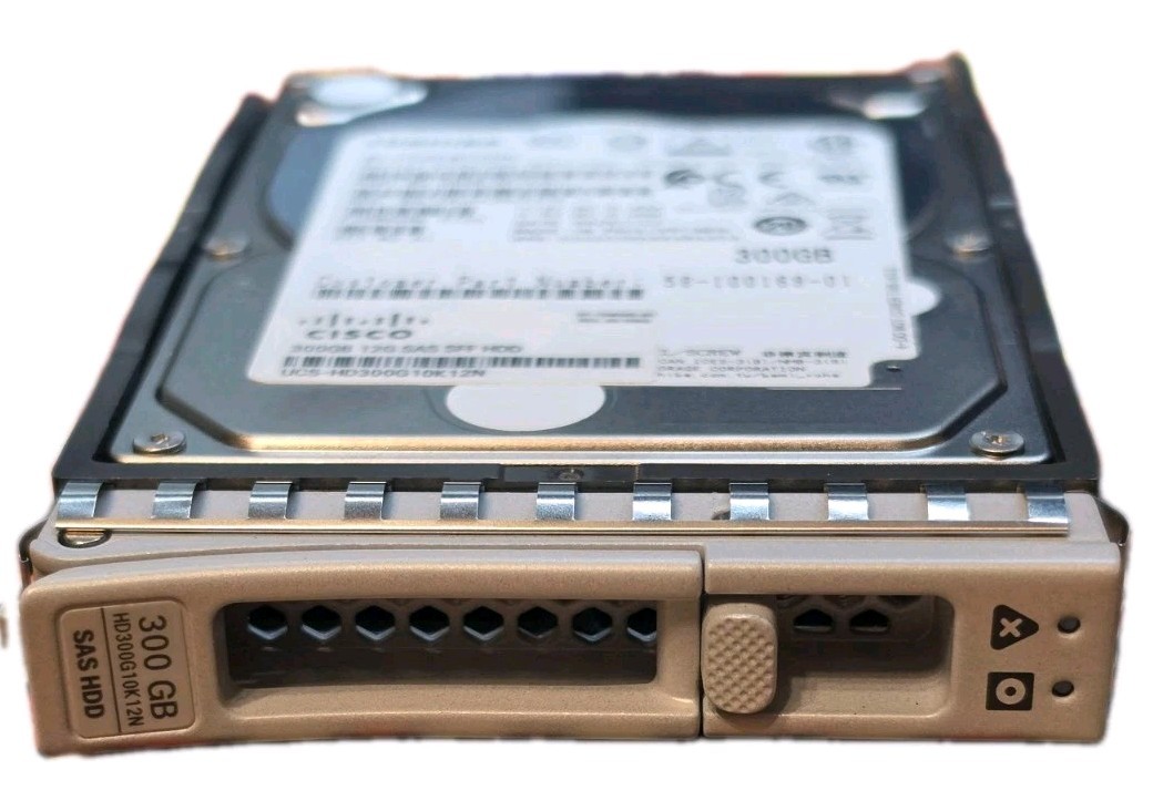 Cisco UCS-HD300G10K12N 300GB 10K 12Gb/s SFF 2.5" SAS Enterprise HDD Tested