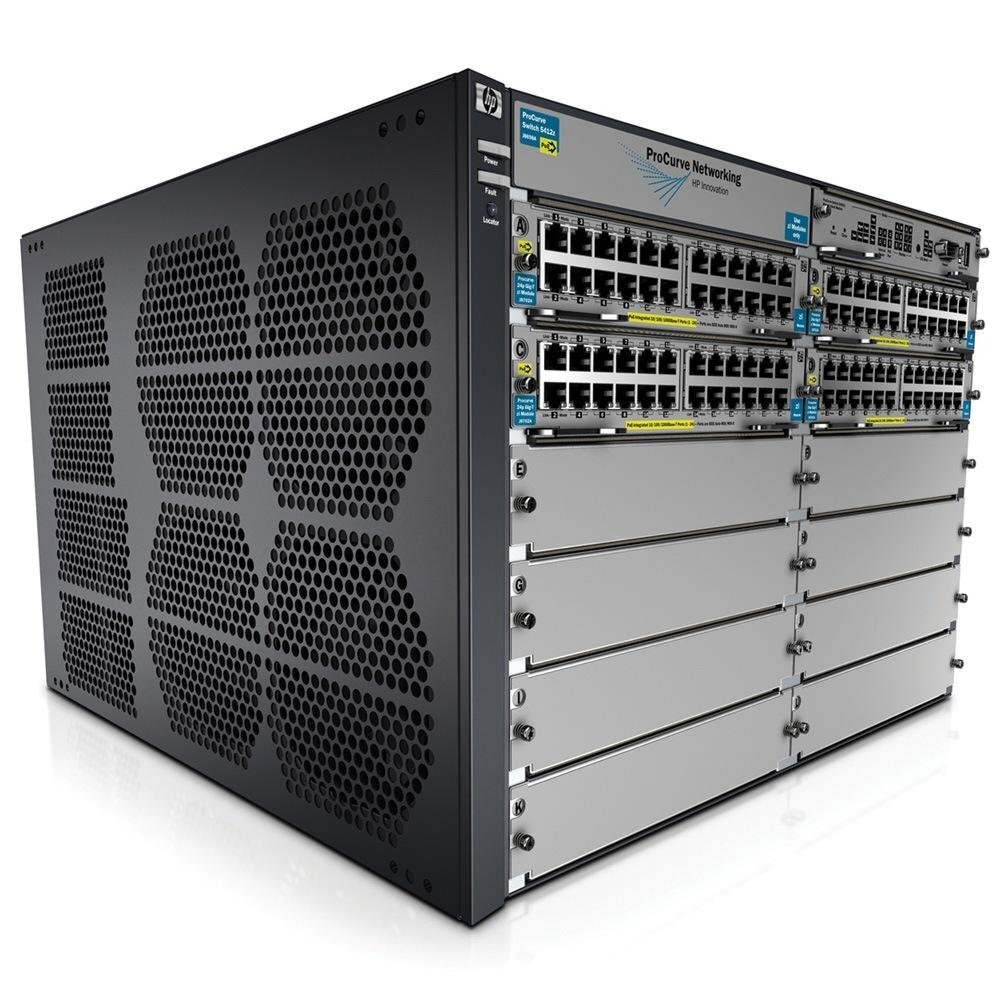 HP Procurve E5412-92G-PoE+/2XG-SFP+ v2 zl Switch Chassis J9532A#ABA