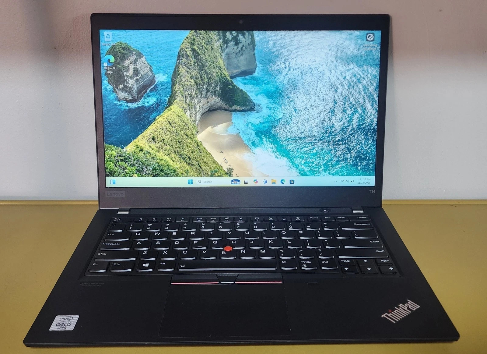 Lenovo ThinkPad T14 Gen 1 Core i5-10310U @1.70GHz, 16GB RAM , 256GB SSD