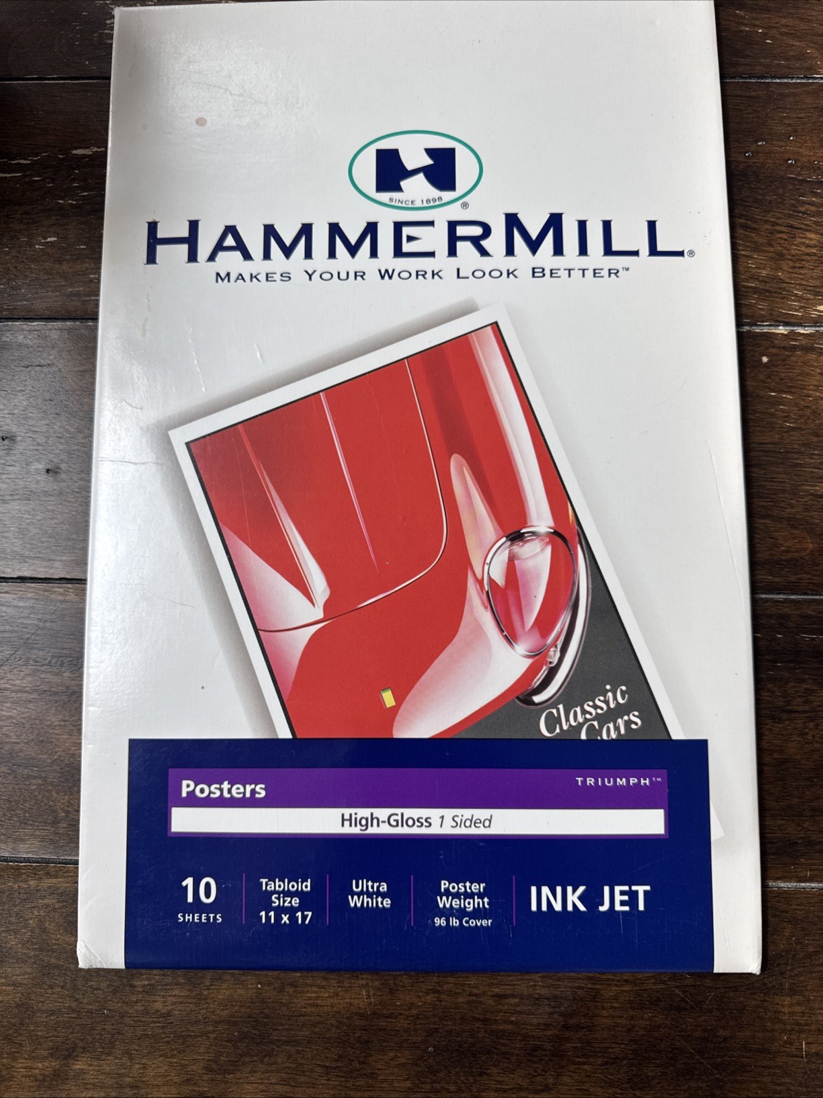 U4n paper Hammermill Premium Photo 11x17 High gloss Inkjet U-White 010199086198