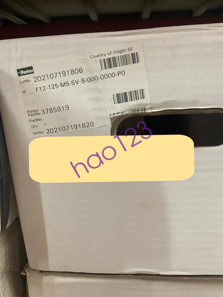 1PCS Parker 3785819 F12-125-MS-SV-S-000-000-P0 motor new via DHL/FedEx