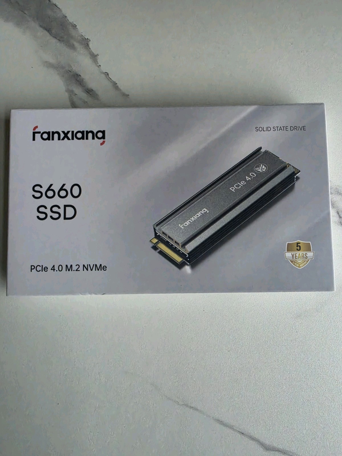 Fanxiang SSD 1TB M.2 NVMe Heatsink TLC Internal Solid State Drive PCIe 4.0