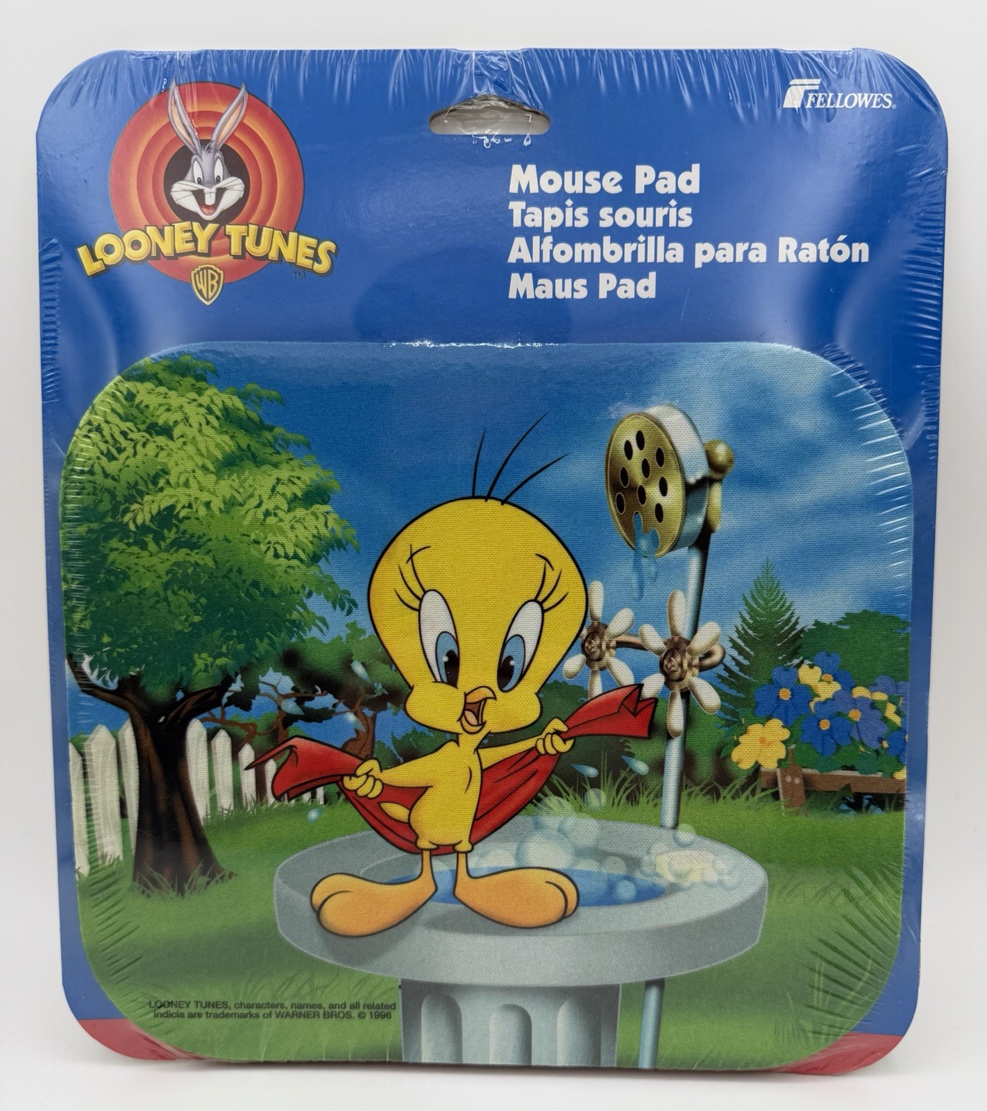Vtg Looney Tunes Mouse Pad Tweety Bird 1996 1997 Brand New
