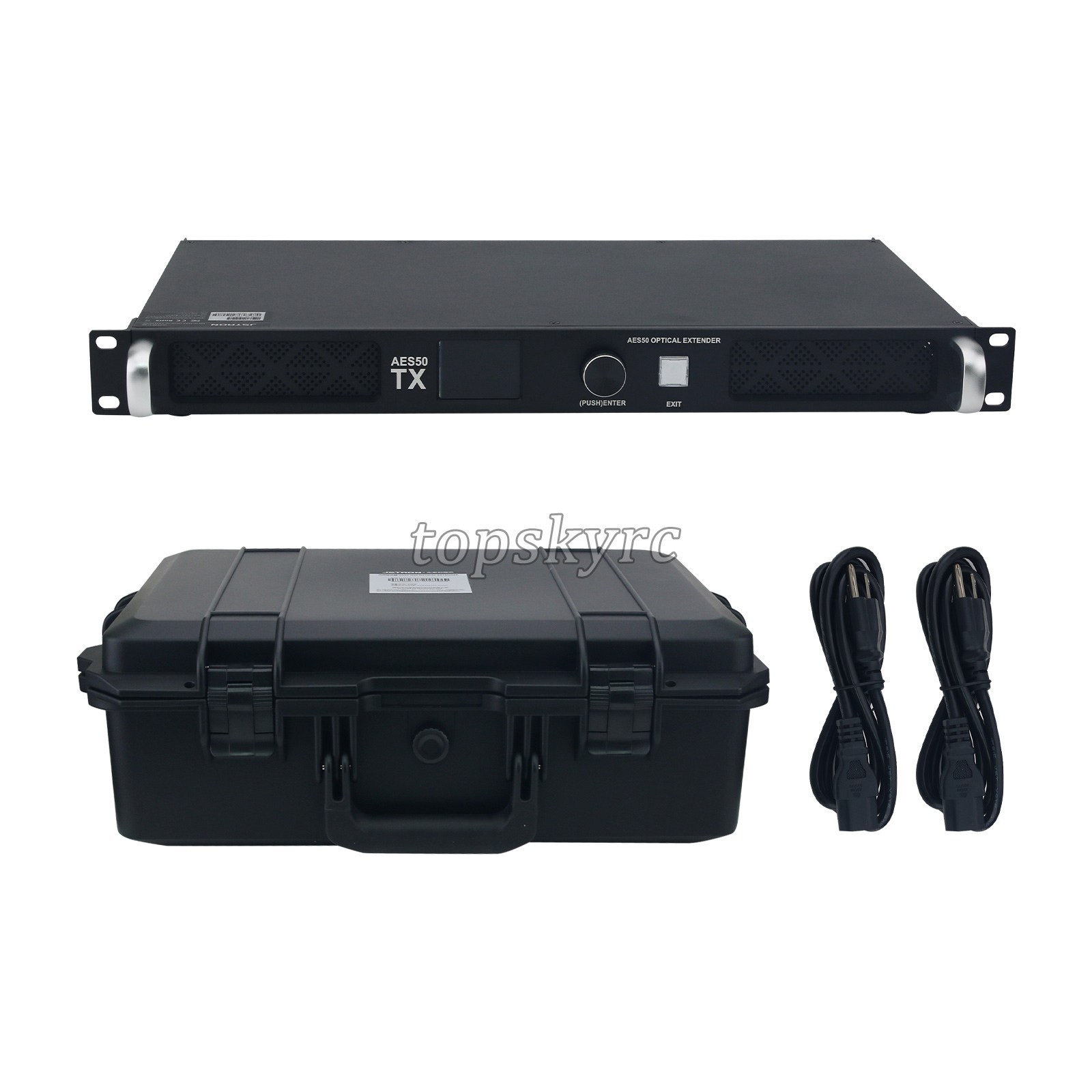 DN50 Max Dual Port AES50 Fiber Optic Extender Gigabit Network Fiber Optic TX RX