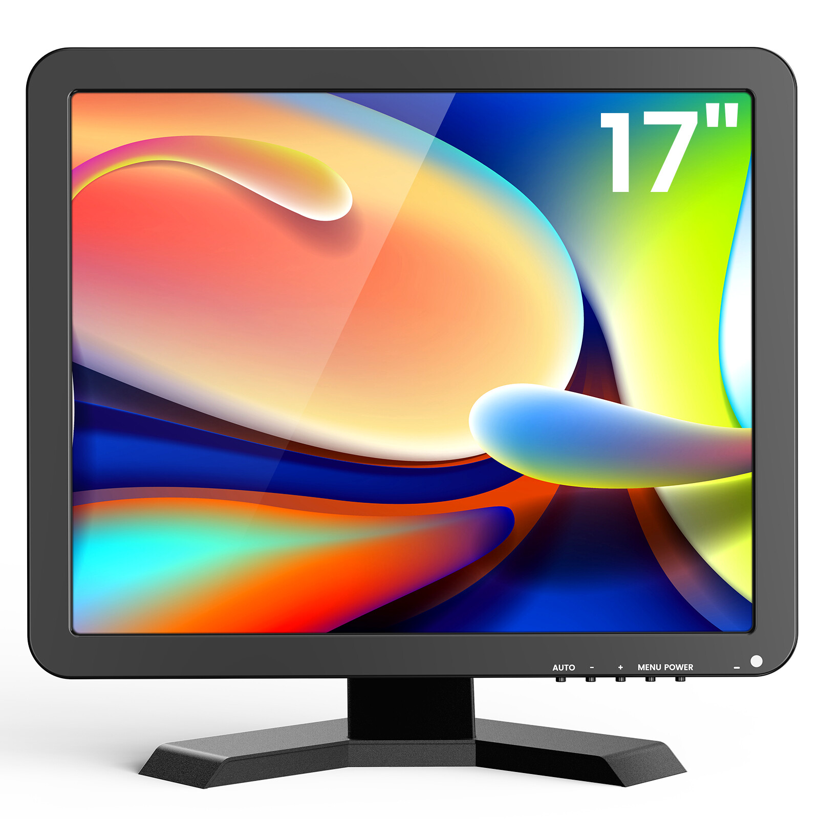 Eyoyo 17" LCD Monitor 1280x1024 Display HDMI/VGA/BNC/AV/USB CCTV Security Screen