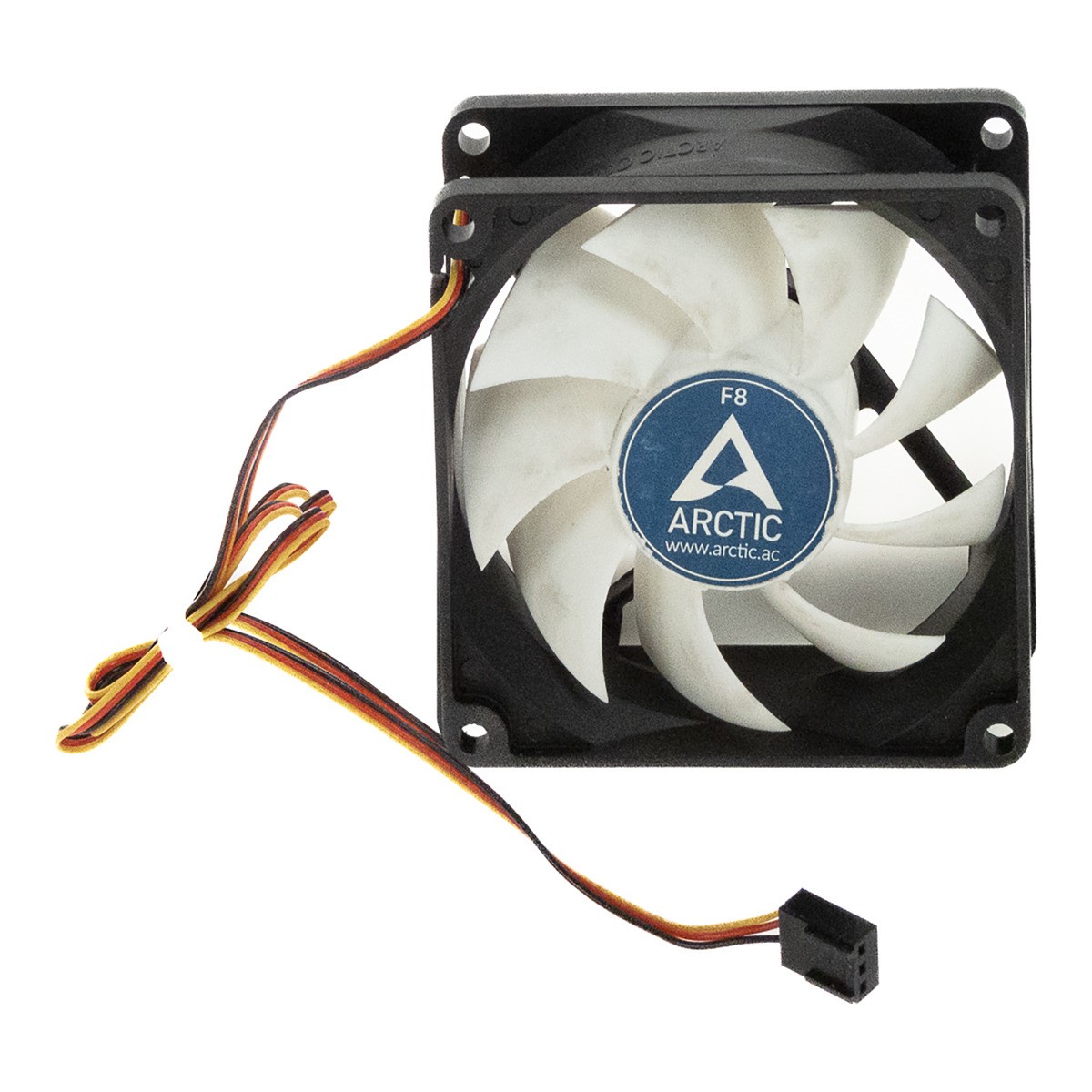 Fan ARCTIC COOLING F8 PWM 3-PIN 12V 0.16A 3-PIN 80x80x25mm