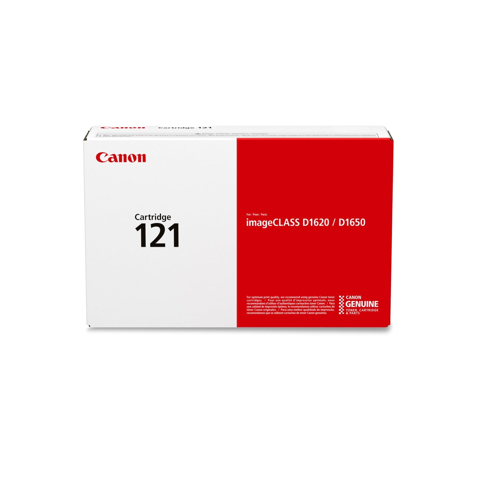 Canon 121 Black Genuine Toner Cartridge 5000-Page Standard
