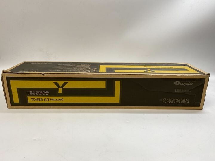 Brand New Genuine Kyocera TK-8509  Toner Cartridges Yellow Sealed