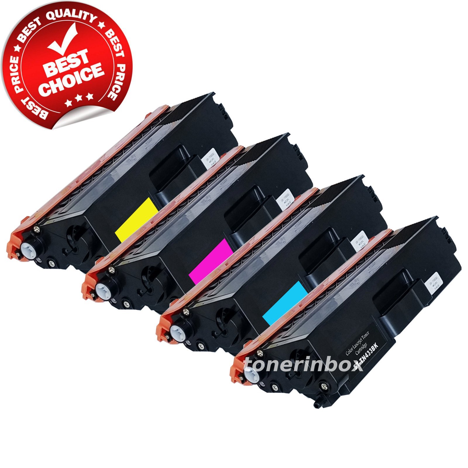4pk TN433 TN431 HY Toner Cartridge For HL-L8260CDW L8360CDW MFC-L8610CDW