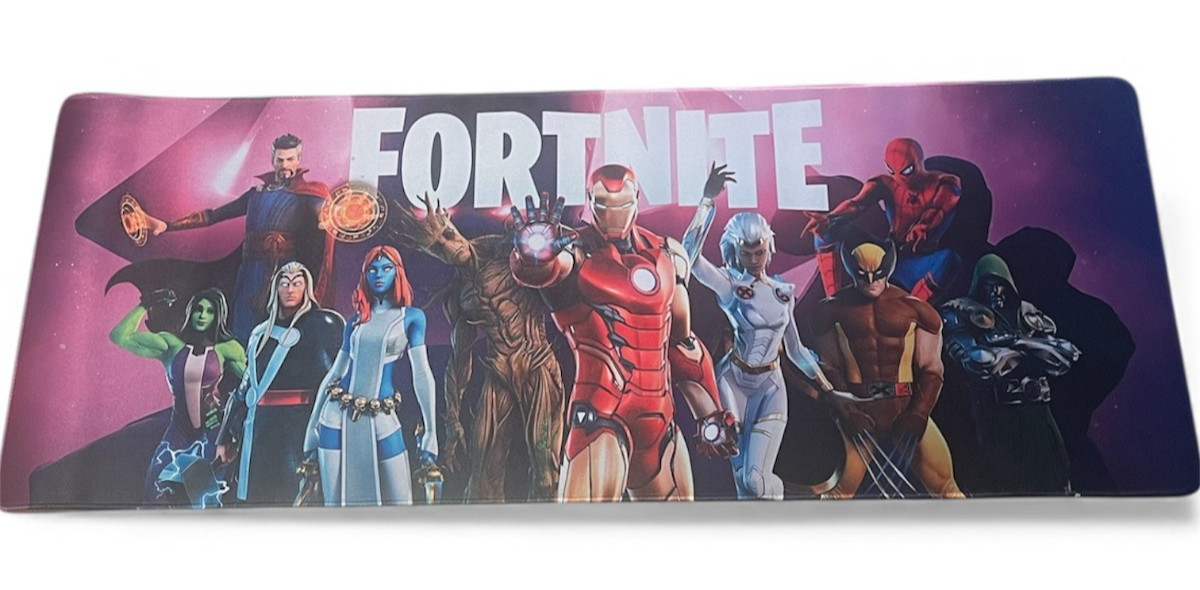 New Extra Large Gaming Pad - Fortnite – 31.5" x 11.8" - Anti-Slip - Mouse Pad