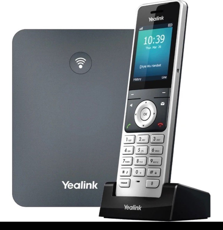 Yealink W76P Cordless DECT Handset IP Phone System W70B Base SIP Office Business