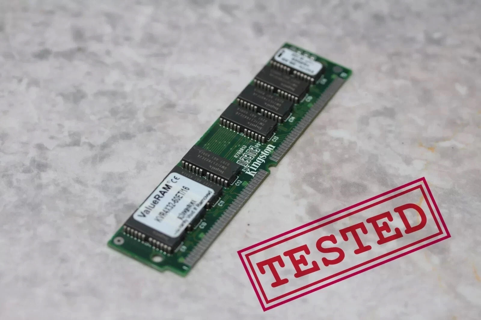 16MB EDO RAM KINGSTON KVR4X32-60ET/16 60ns Non-ECC SIMM 72-pin