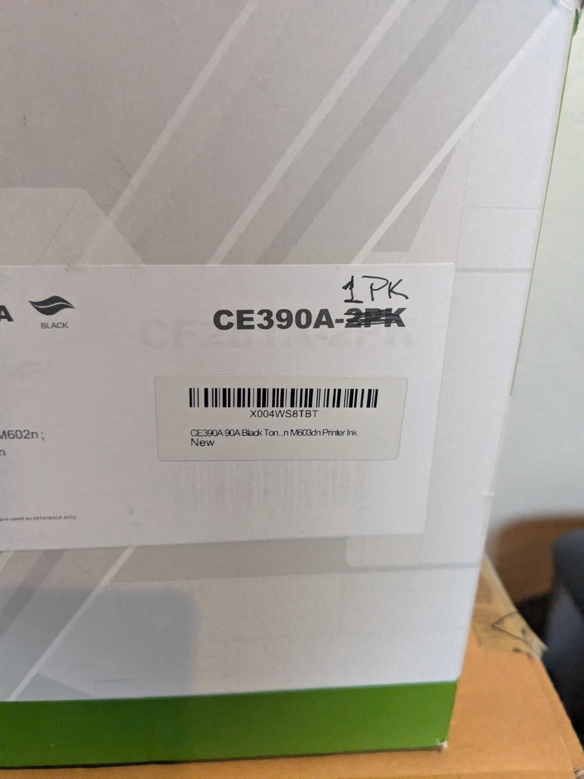 HP 90A (CE390A) Black Toner Catridge