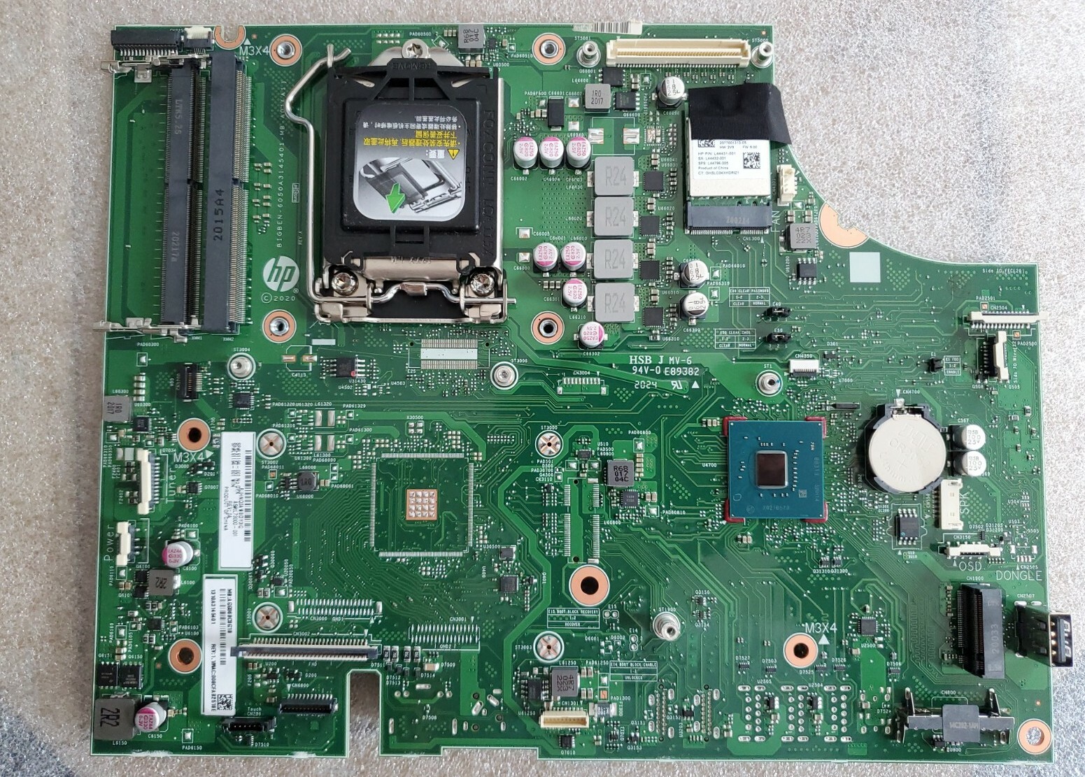 HP Pavilion L91194-001 L91194-601 24-K 24-K0080 27-D AIO BrightonFHD Motherboard