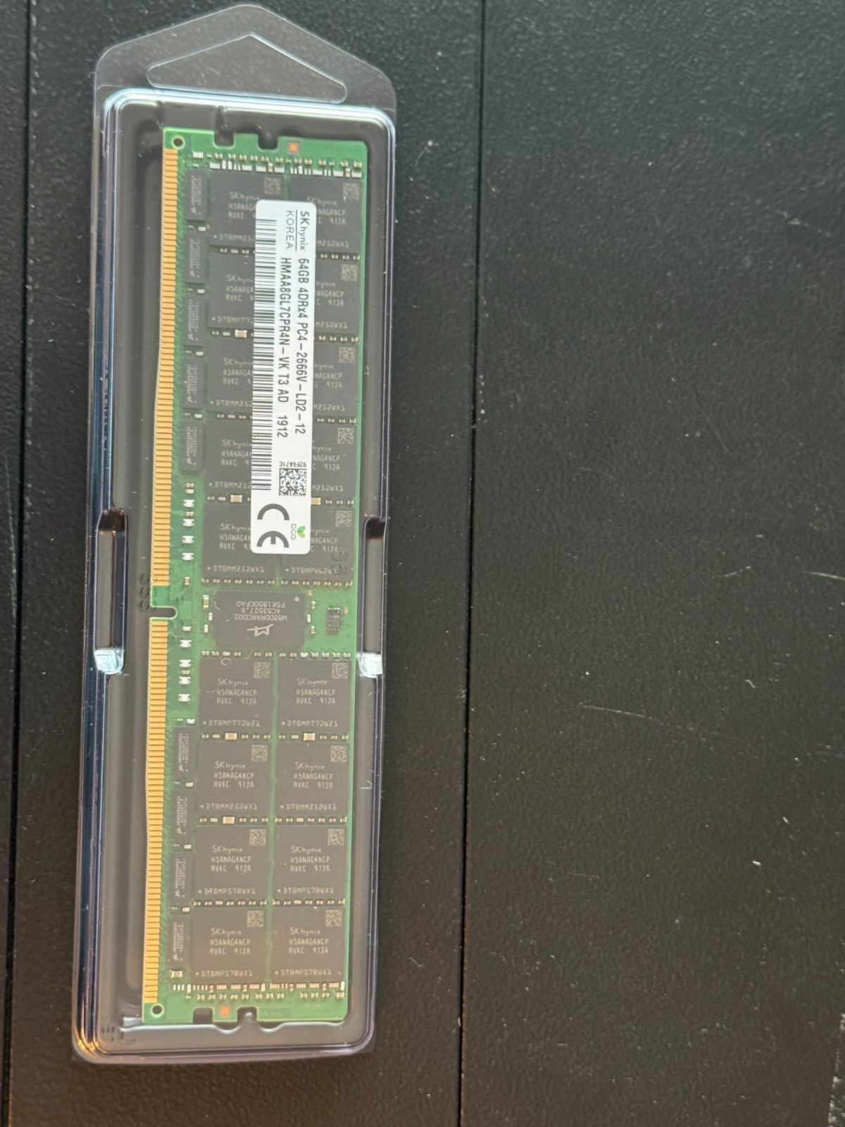SK Hynix HMAA8GL7CPR4N-VK TF AC 64GB DDR4 2666MHz ECC LRDIMM